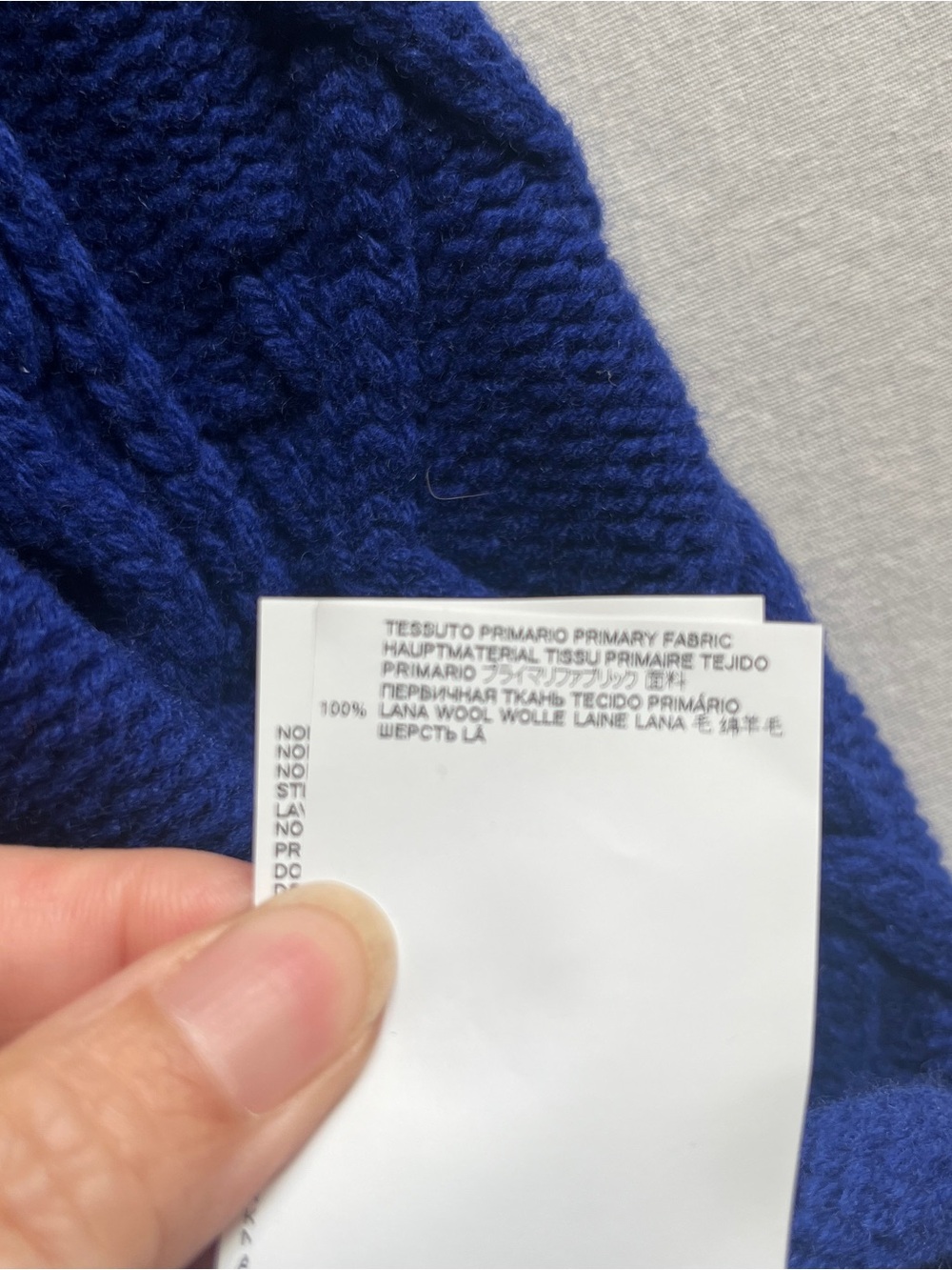 Maison Margiela 100% Wool Cable-Knit Turtleneck Sweater M - Picture 8 of 8
